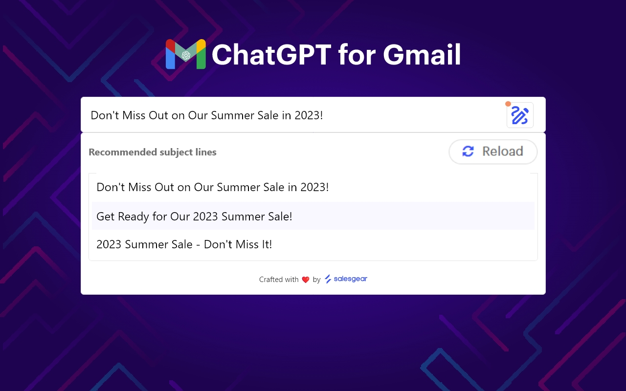 ChatGPT for Gmail