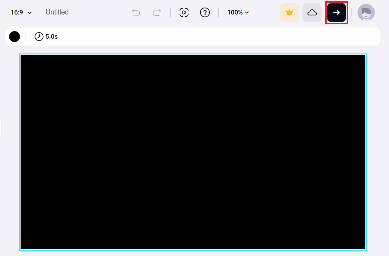 Export file - FlexClip