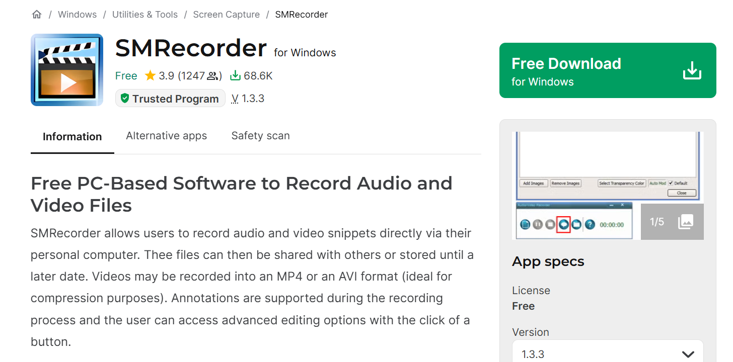 SMRecorder