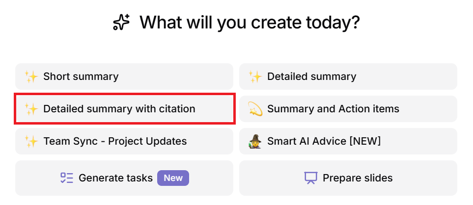 Generate your cited summary on Tactiq