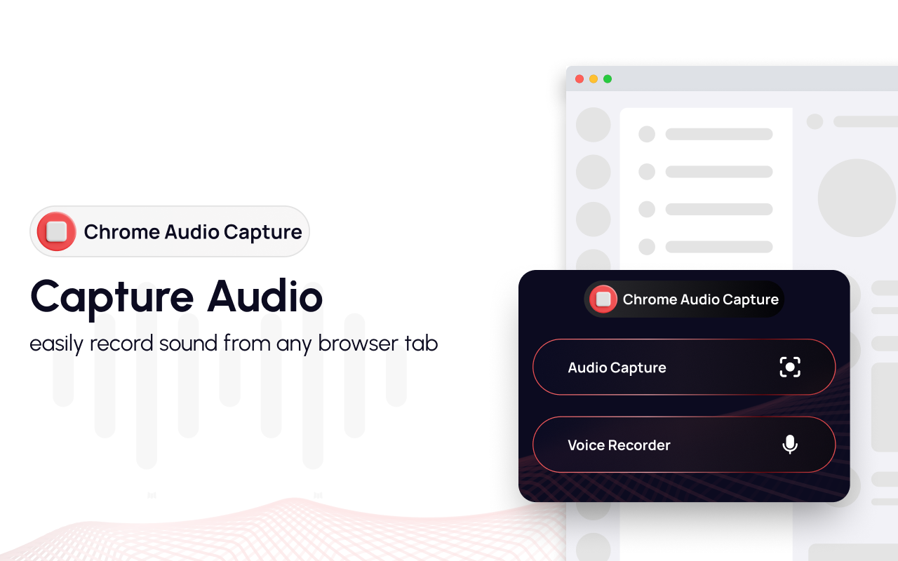 Chrome Audio Capture