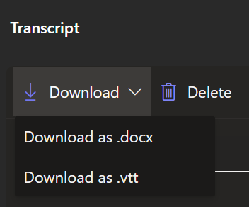How to Download Transcript from Microsoft Teams Meetings