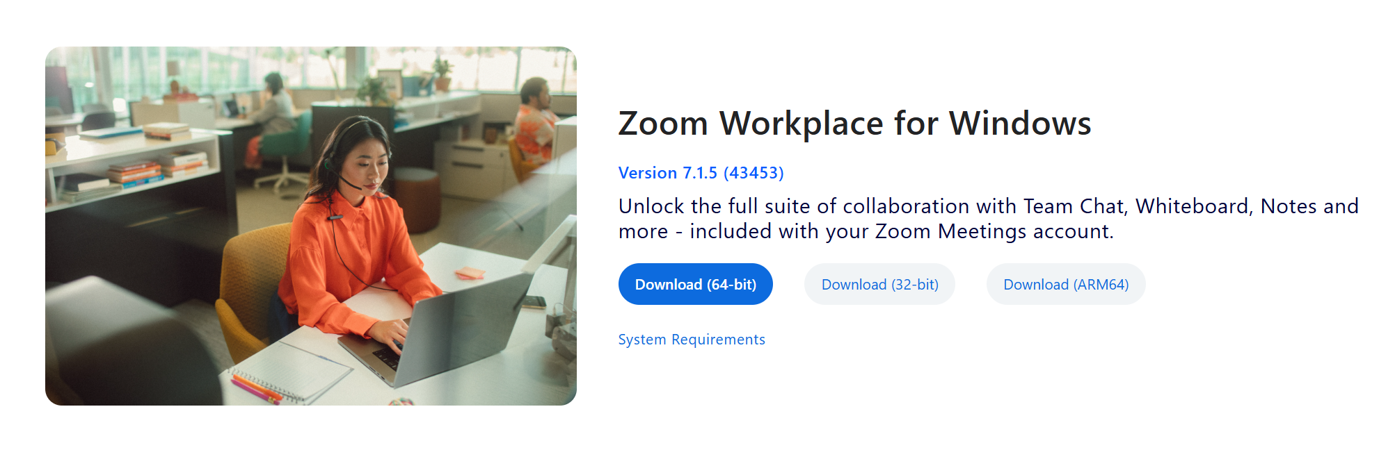 Download Zoom Workplace