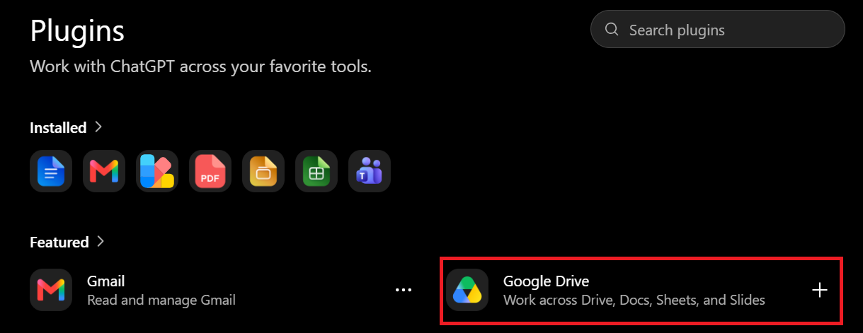 How to Connect Google Drive to ChatGPT
