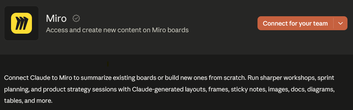 Miro Connector
