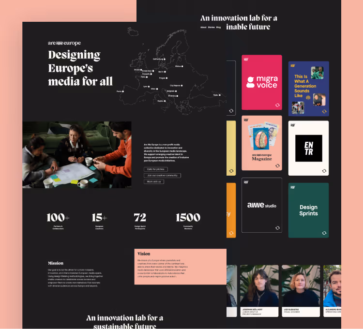 Are We Europe website thumbnail