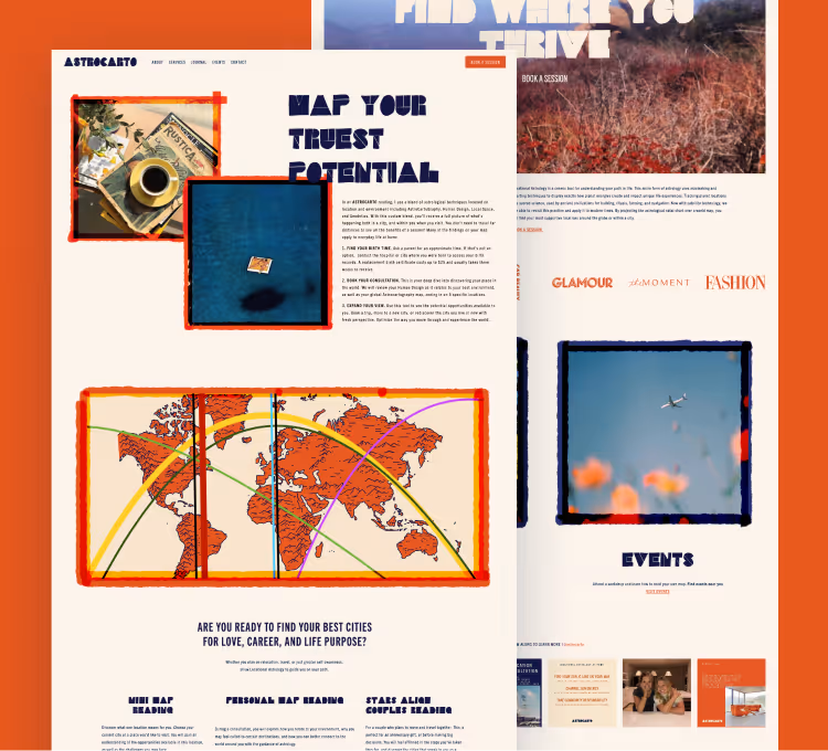 Astrocarto website thumbnail