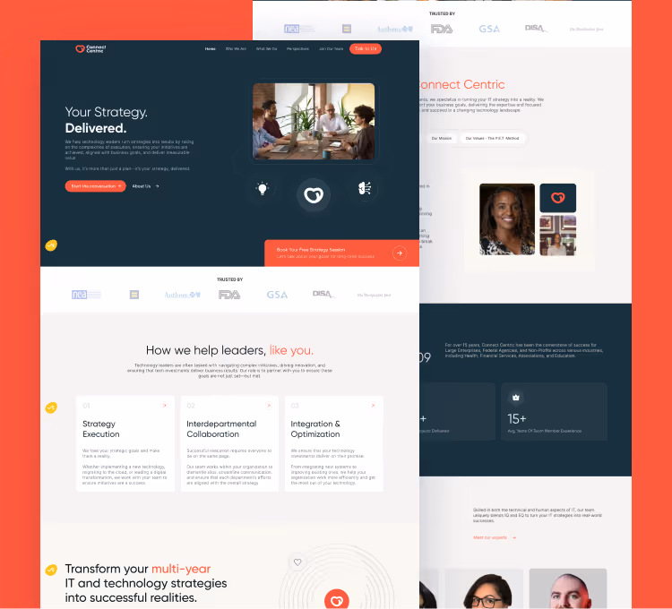 Connect Centric website thumbnail