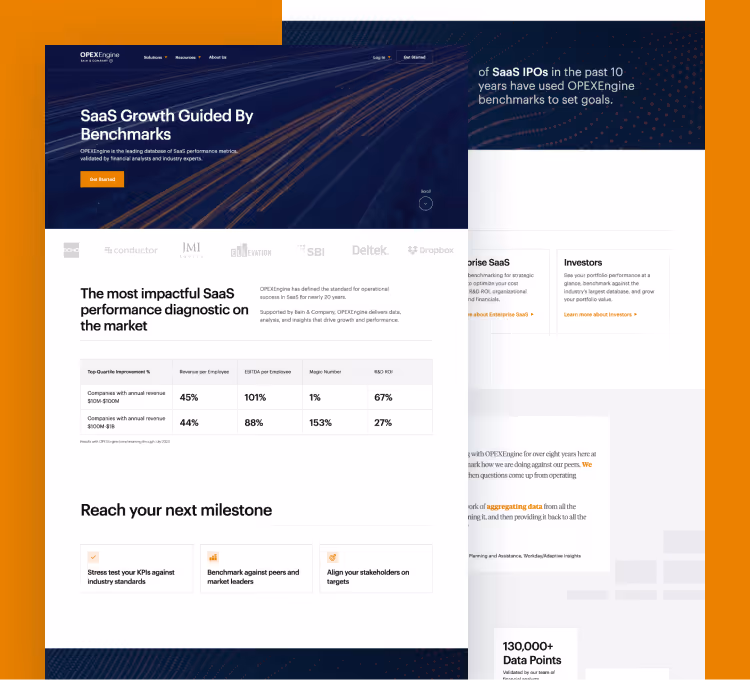 OPEXEngine website thumbnail
