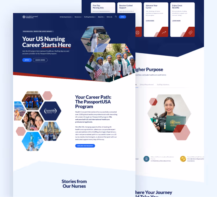 PassportUSA website thumbnail