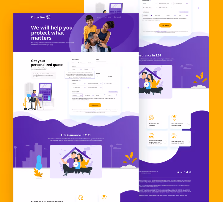 Protective website thumbnail