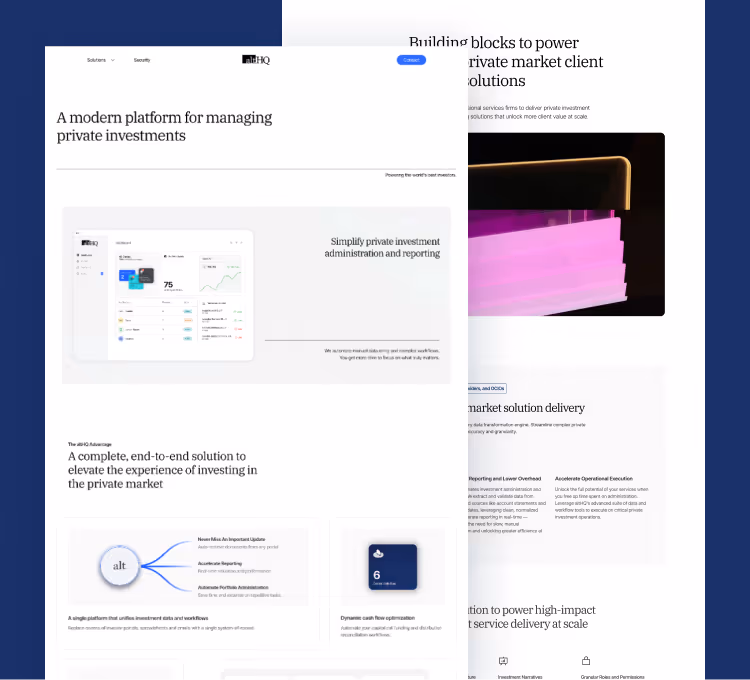 altHQ website thumbnail