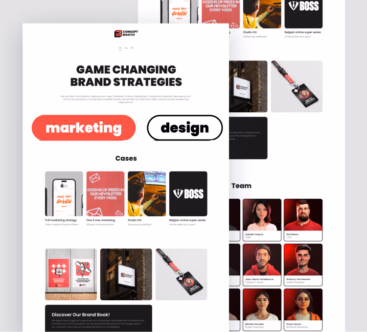 conceptbooth.com website thumbnail