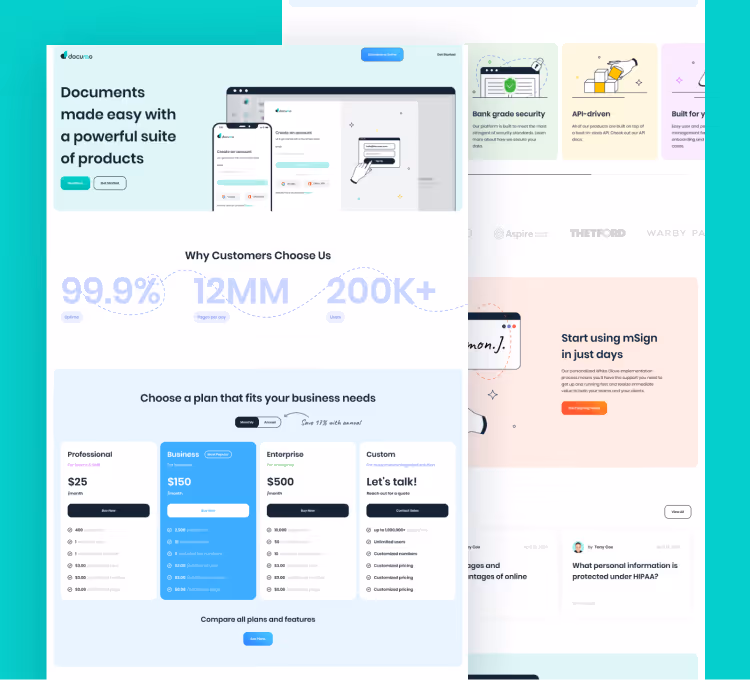 documo website thumbnail
