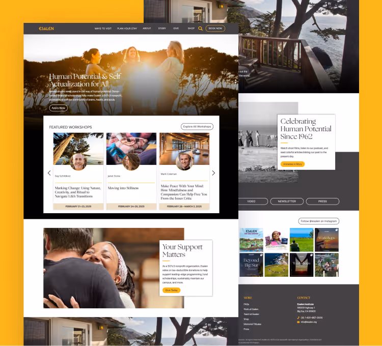 esalen.org website thumbnail