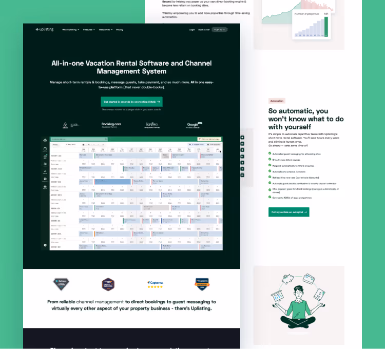 uplisting.io website thumbnail