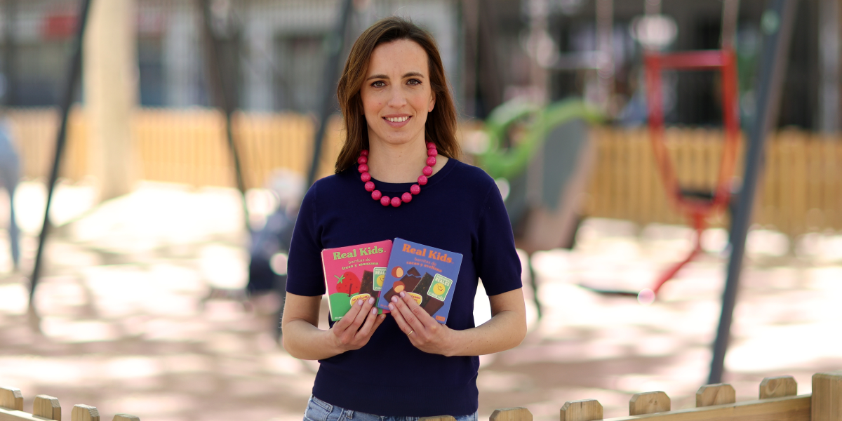 Gemma Rial con snacks Real Kids