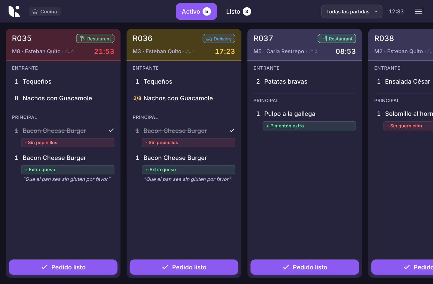 KDS Last.app interface