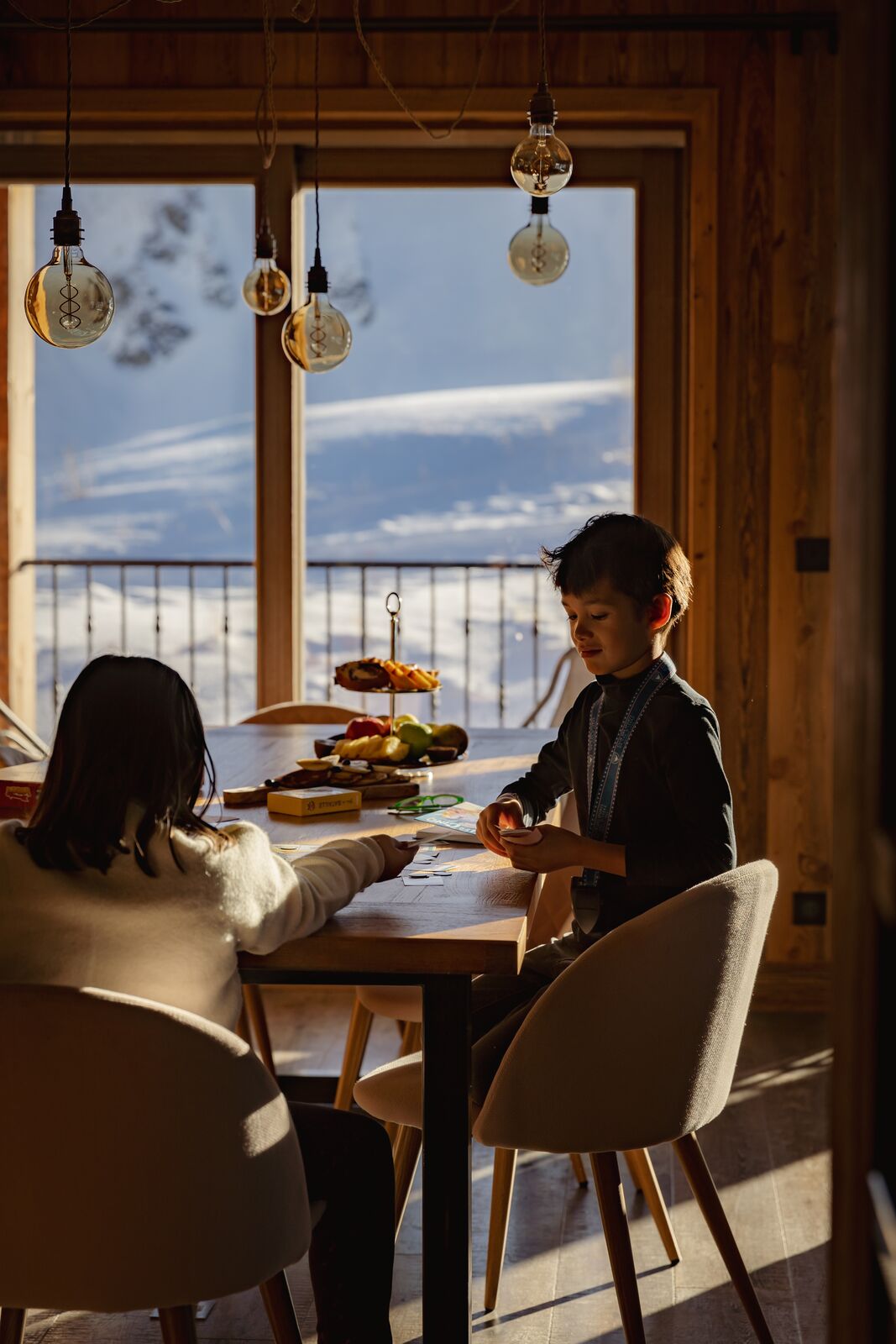 intérieur appartement Le Refuge de solaise val d'isère