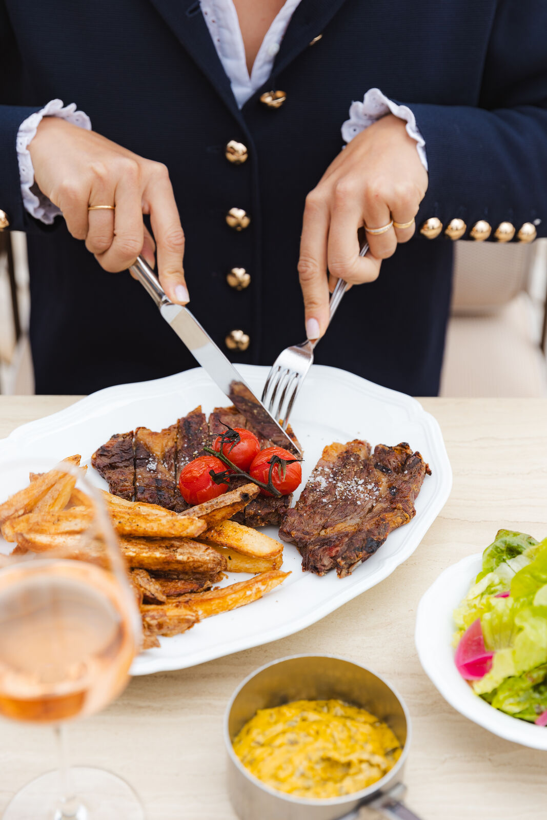 refuge de solaise restaurant été