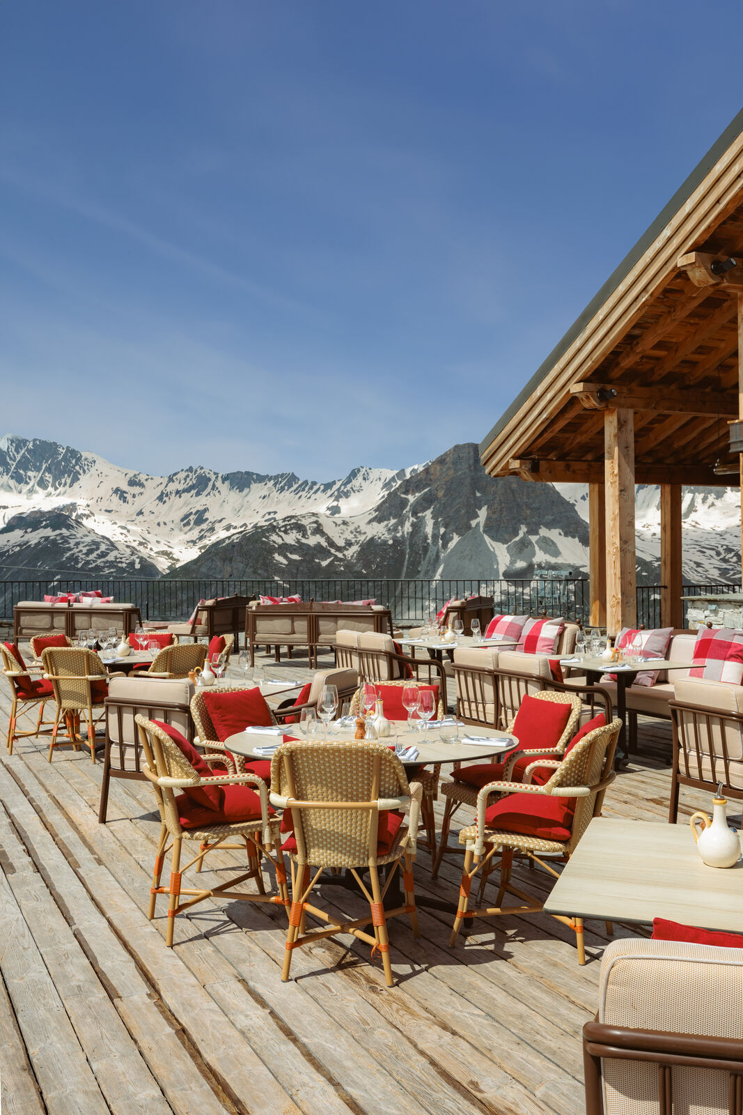 refuge de solaise restaurant été
