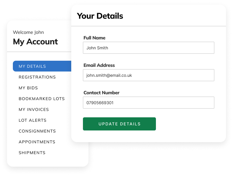 Bespoke Auction Software