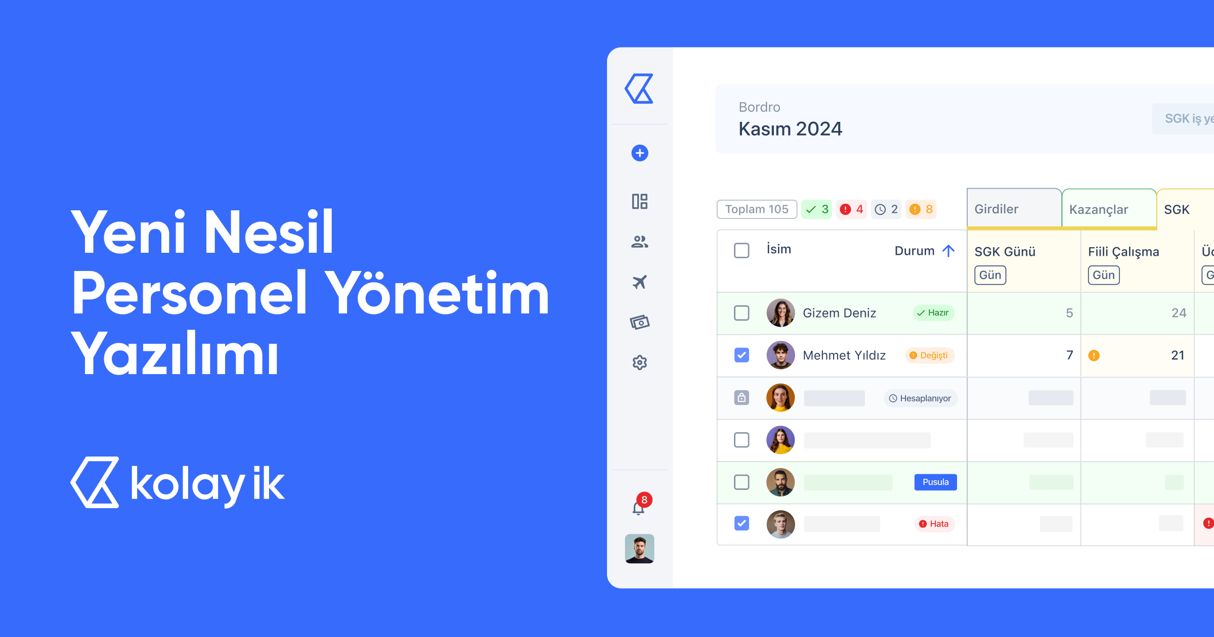 Kolay İK | Personel Yönetim Yazılımı