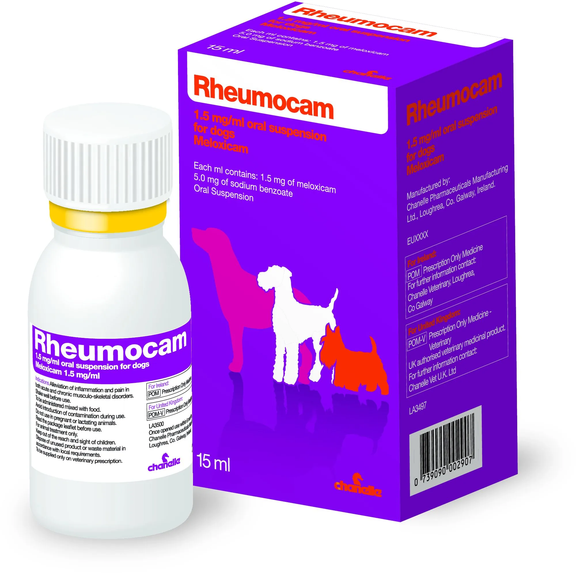 Rheumocam Dog 1.5mg Oral Susp 15ml
