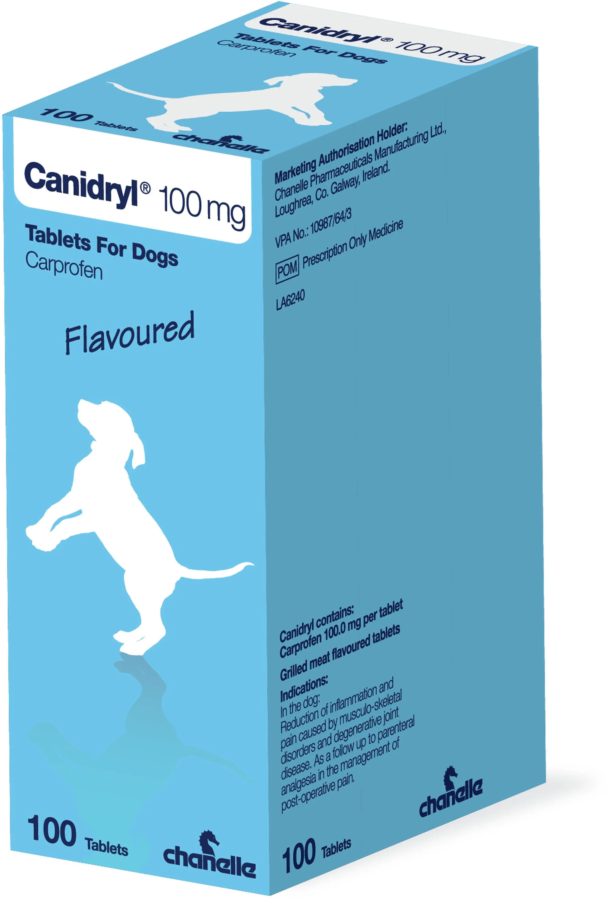 Canidryl 100mg 100 tabs