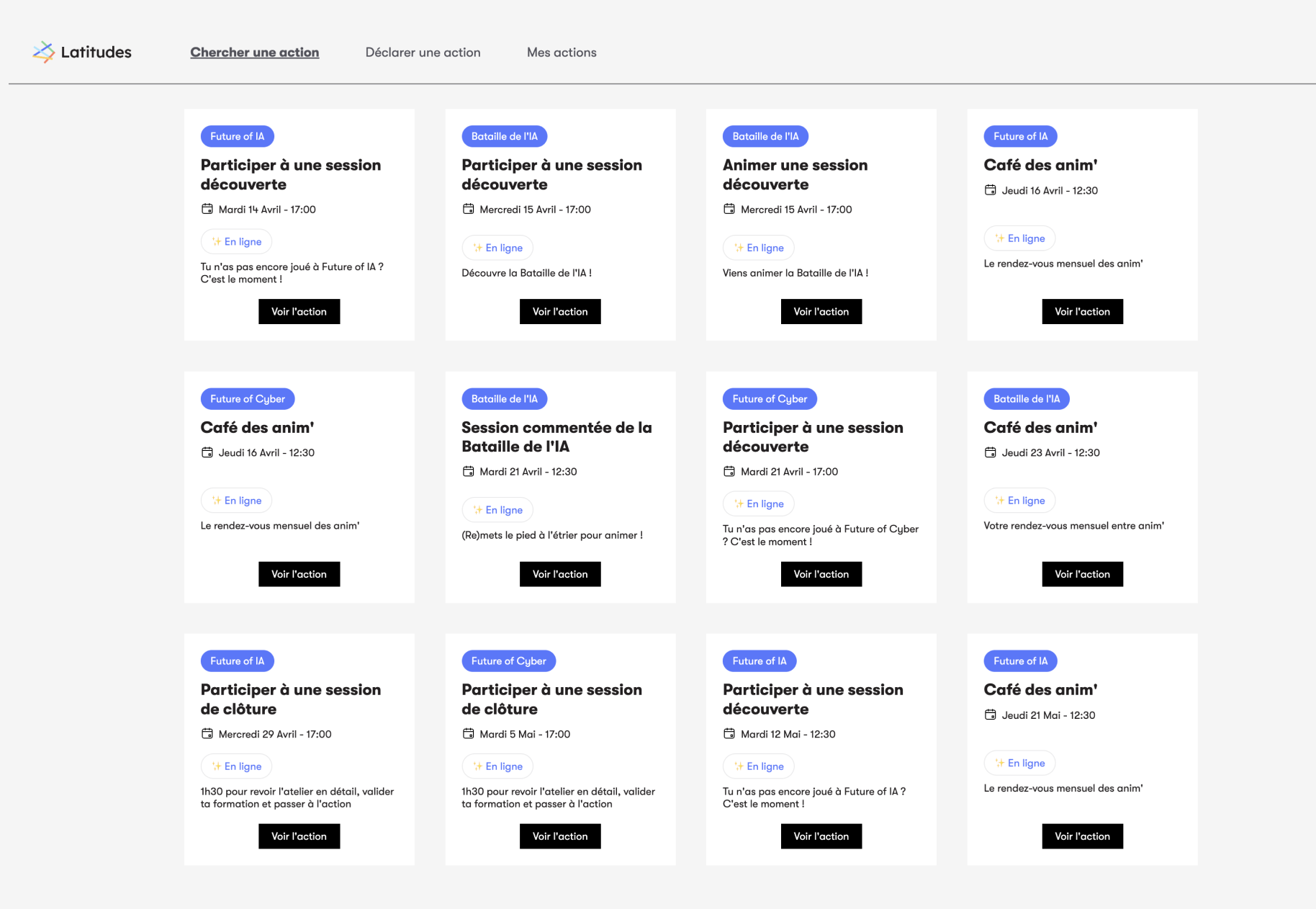 Plateforme Latitudes