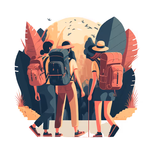 Traveling with a guide