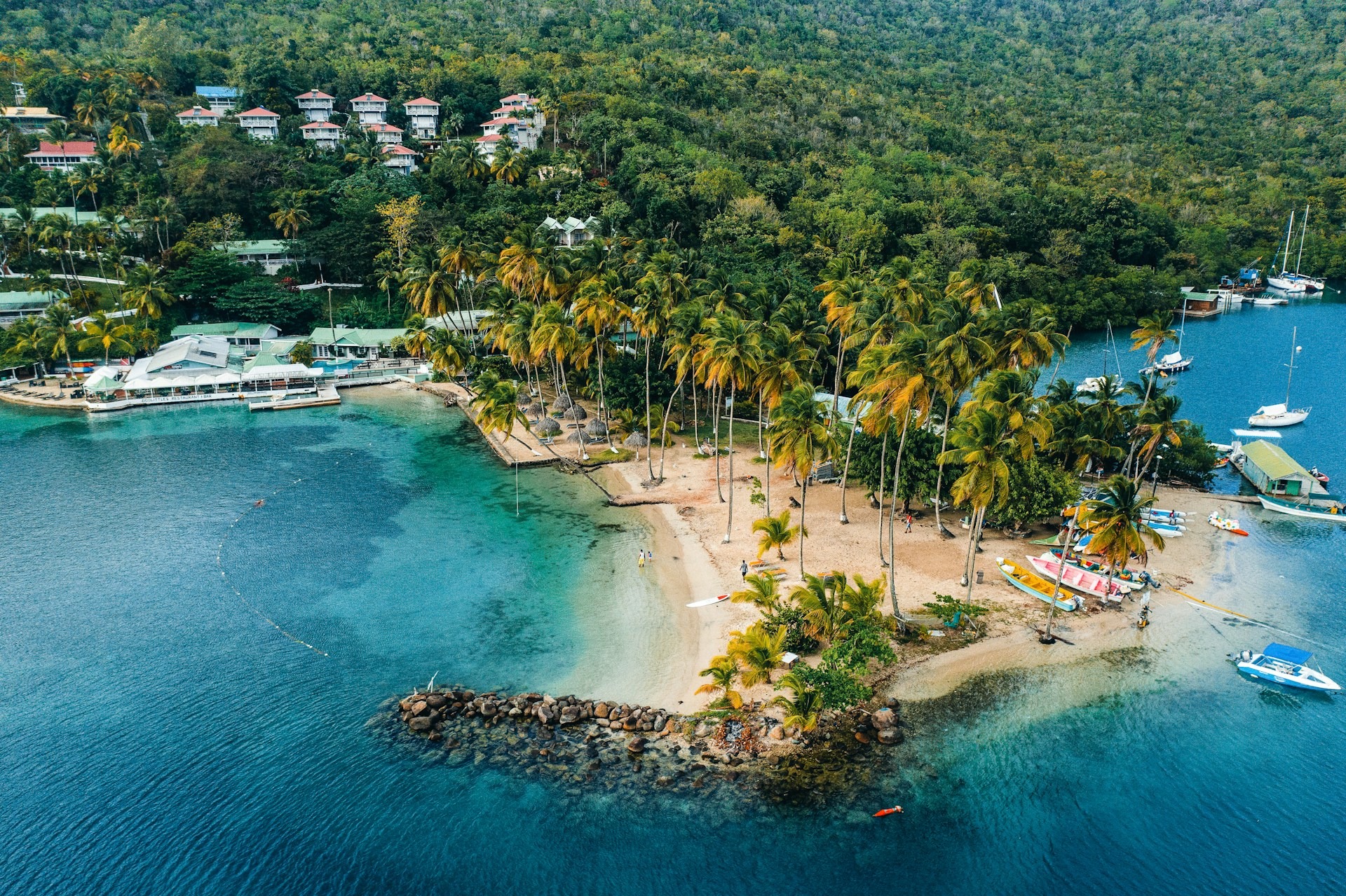 Guadeloupe aerial butterfly island view where to stay guide 2026 Travel Differently