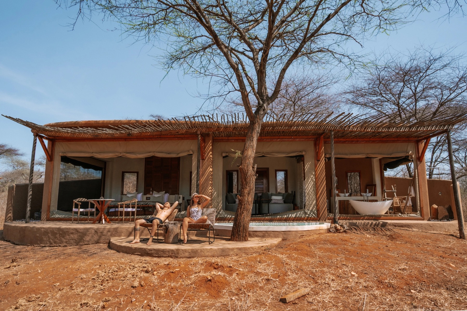 Asanja Ruaha Ndembo camp, no text overlay
