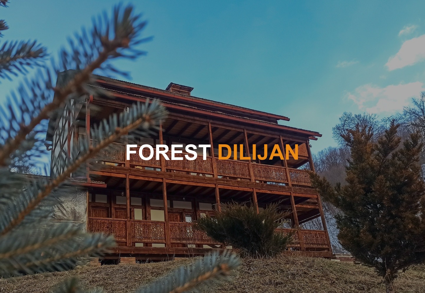Ecokayan Dilijan National Park lodge, Tavush forest hotel Armenia, Hovq Street Dilijan wooden lodge