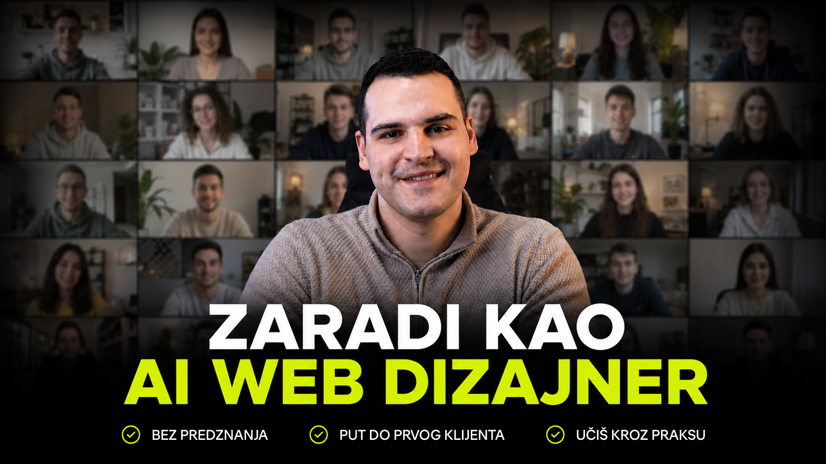 Zaradi kao AI Web Dizajner