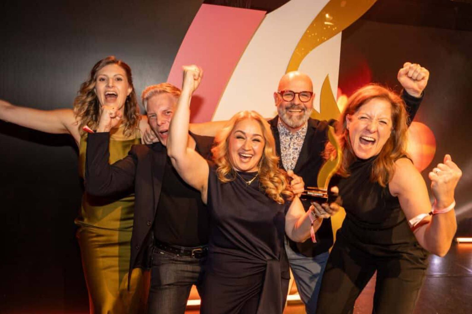 Das Team von 99rabbits bei der Verleihung der HR Excellence Awards 2025