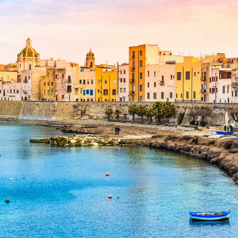 Trapani by the sea