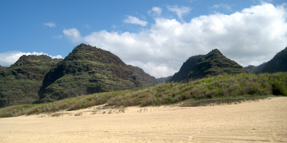 Beach in Kauai