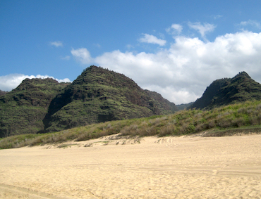 Beach in Kauai