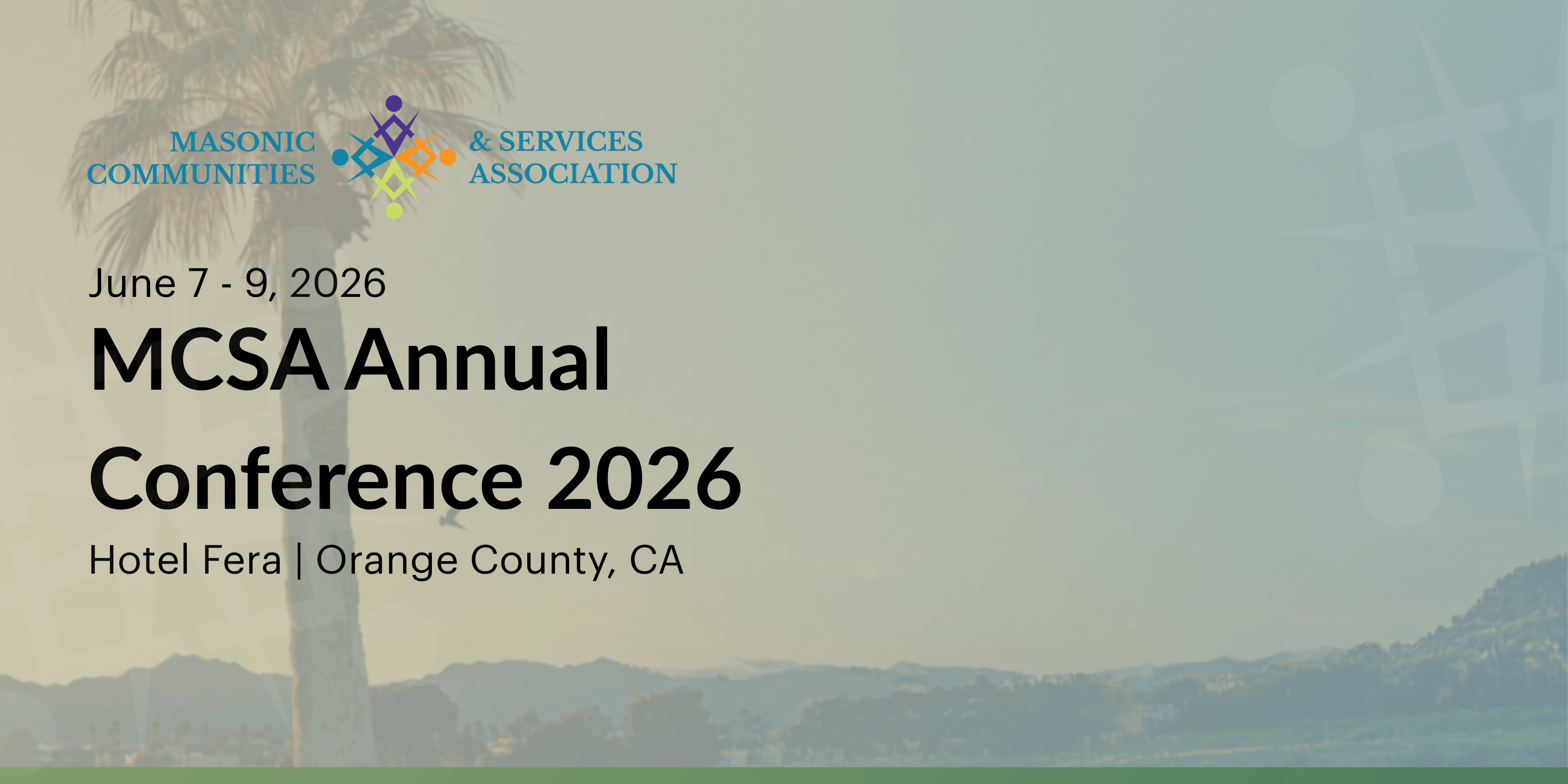 Masonic Communities and Services Association Conference 2026