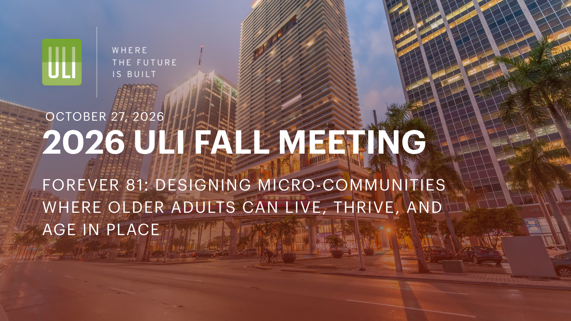 2026 ULI Fall Meeting
