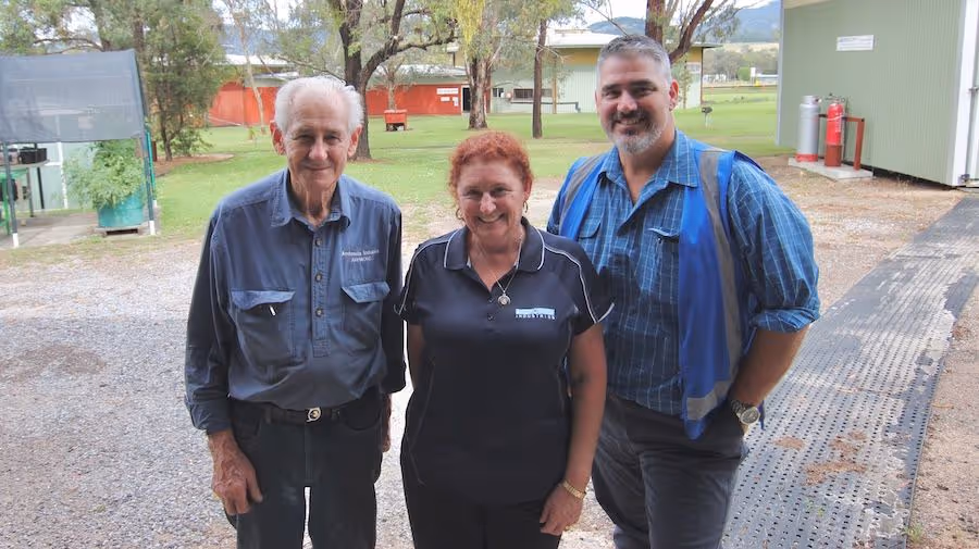 large plaited steel rope sculpture