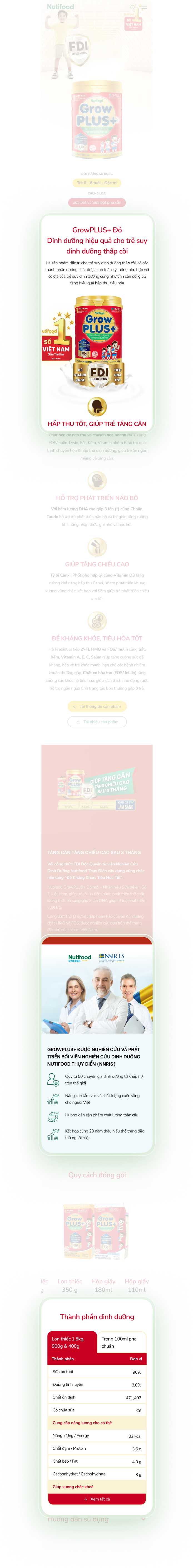 NTF product page - Grow Do - Mobile