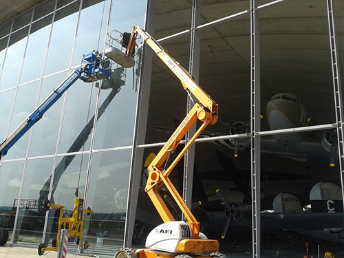 Curtain Wall Replacement at IWM Duxford
