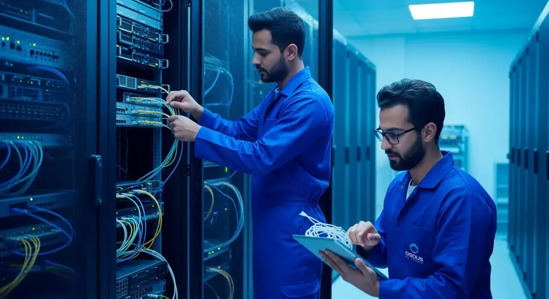 Osous Al Taqnia enterprise IT infrastructure solutions in Iraq
