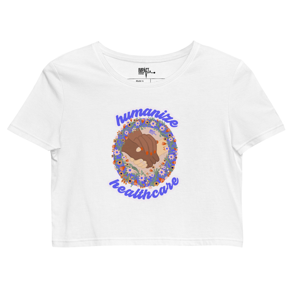 Humanizing Hands -- Organic Crop Top
