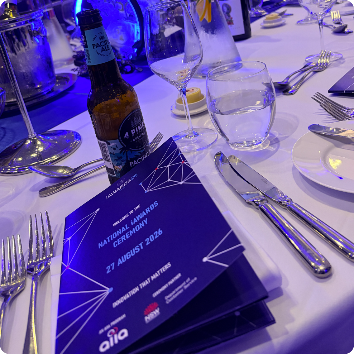 1receipt at AIIA iAwards National Gala Ceremony - Finalist for Sustainability