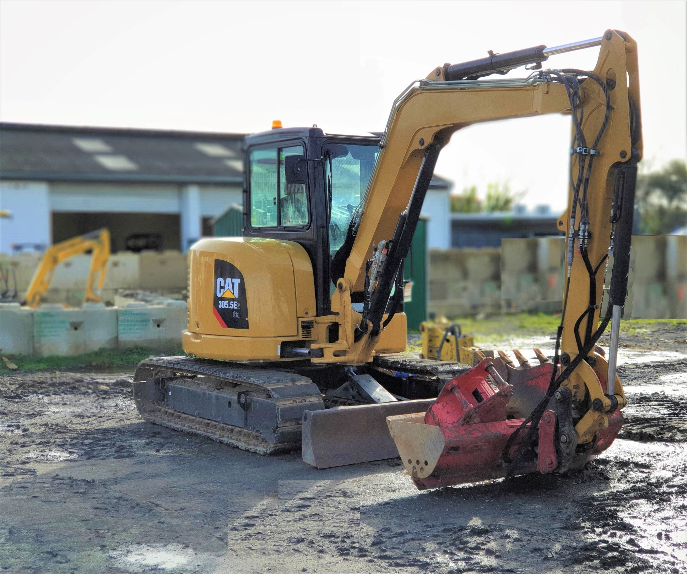 5.5T CAT 305.5E2 - CR Excavator Hire Rental Auckland