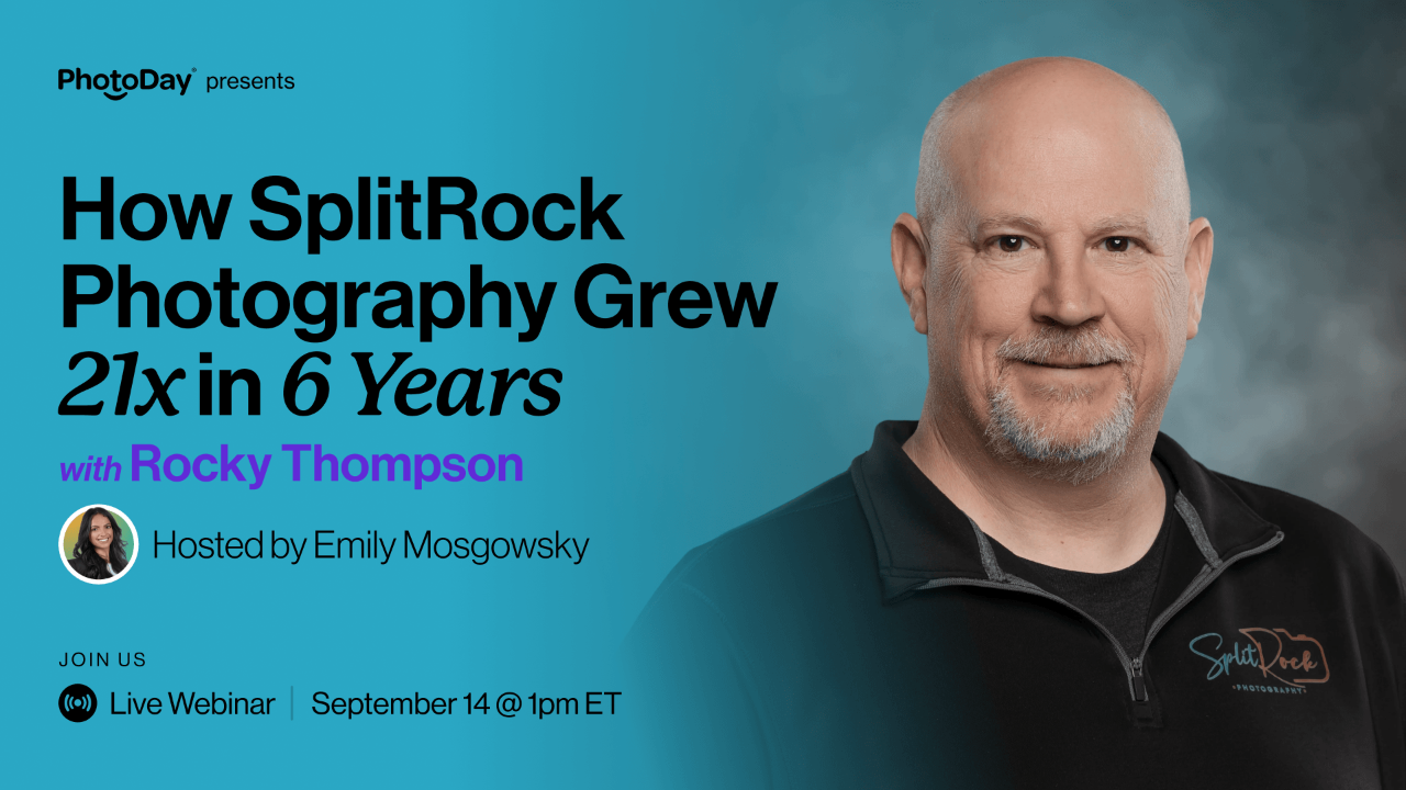 Webinar cover image for How SplitRock Photography Grew 21x in 6 Years