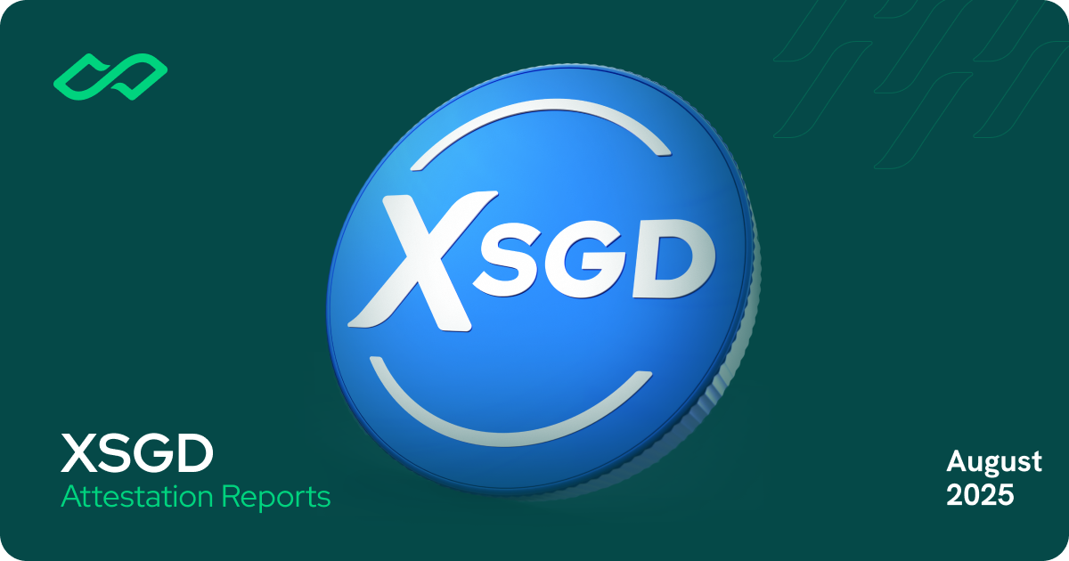 We are pleased to share that the August 2025 attestation reports are now available. Issued by a certified public accountant in Singapore, through a process in accordance with the Institute of Chartered Accountants (ISCA) standards, the reports outline all Singapore Dollar denominated reserve assets backing the XSGD tokens.